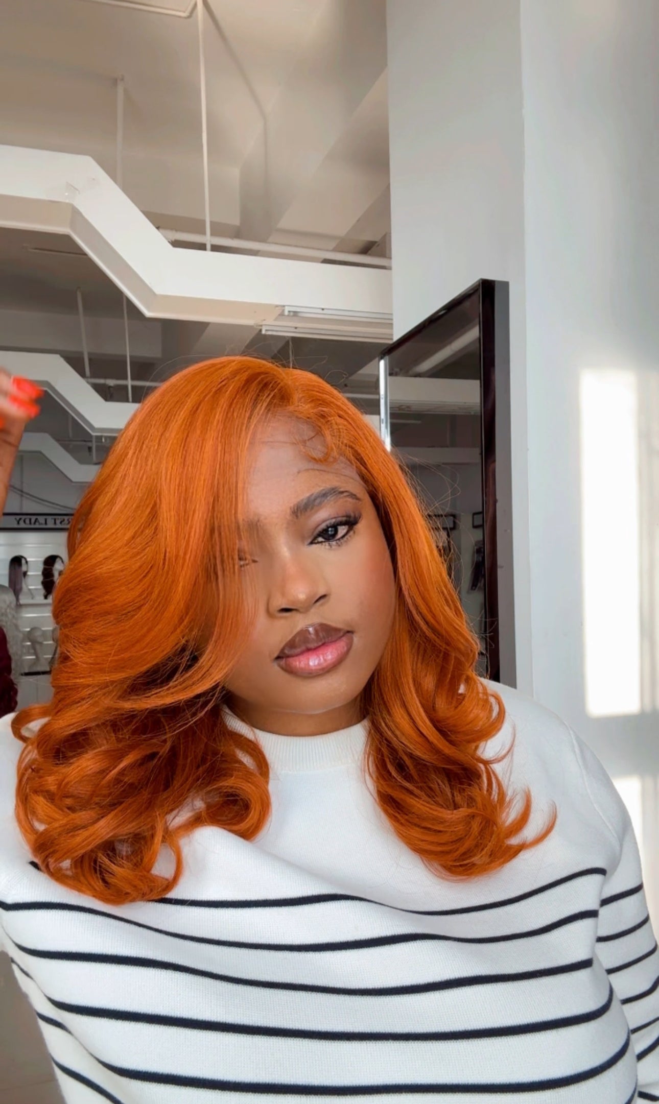 Orange bouncy