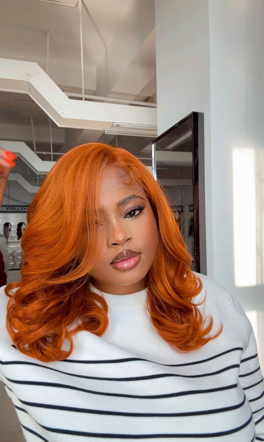 Orange bouncy